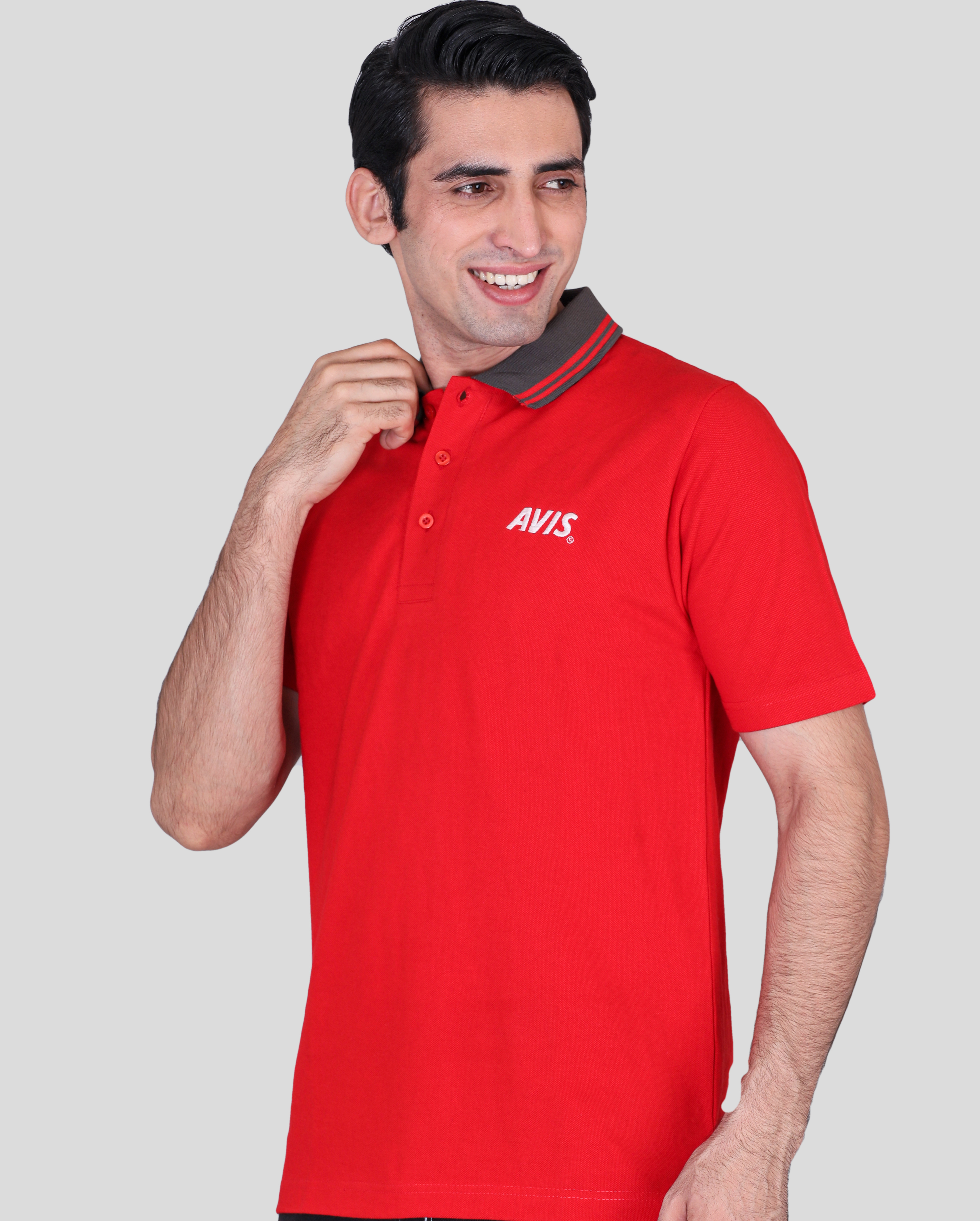 embroidered logo polo shirts