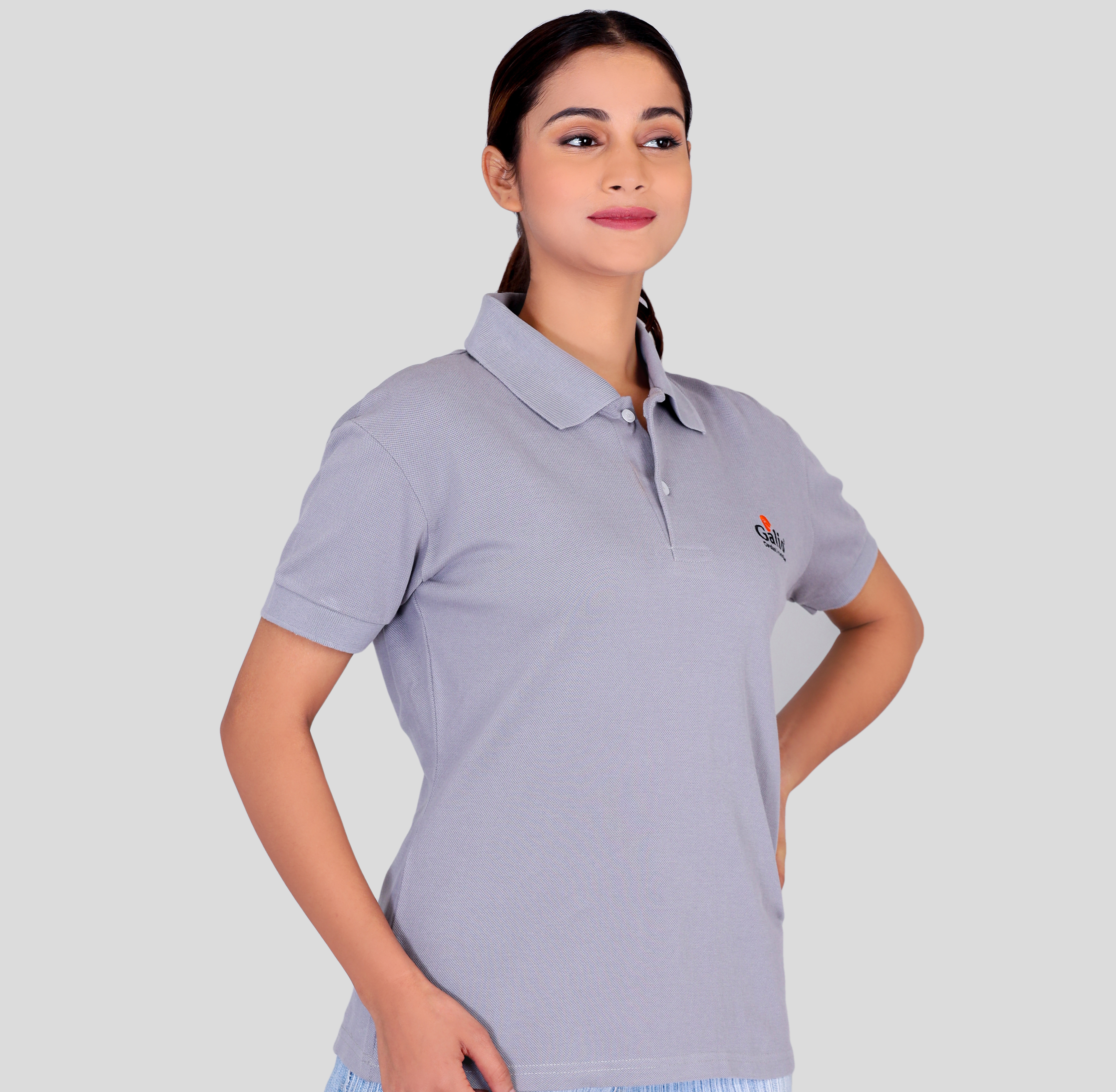 embroidered logo polo shirts