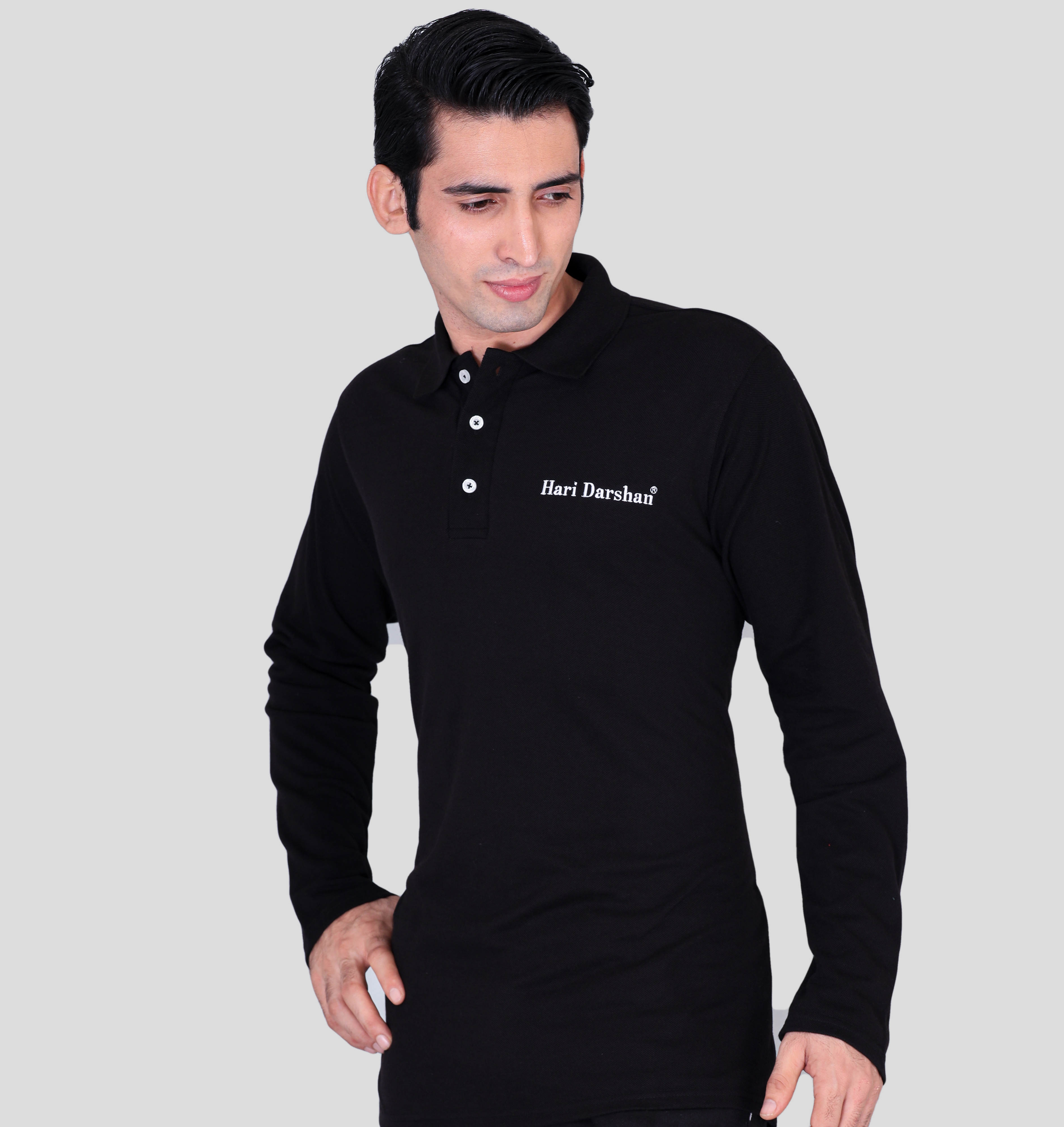embroidered logo polo shirts