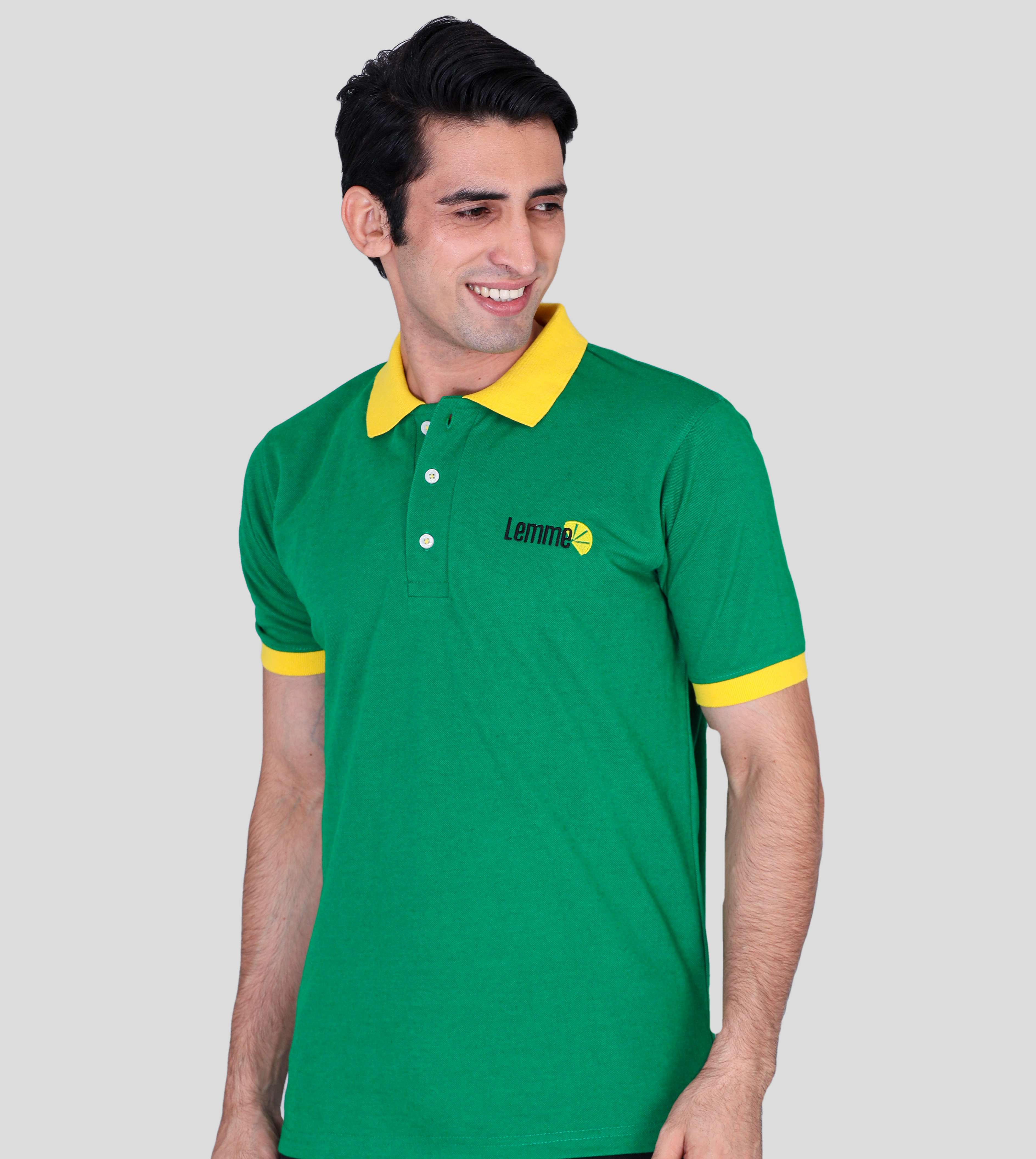 embroidered logo polo shirts