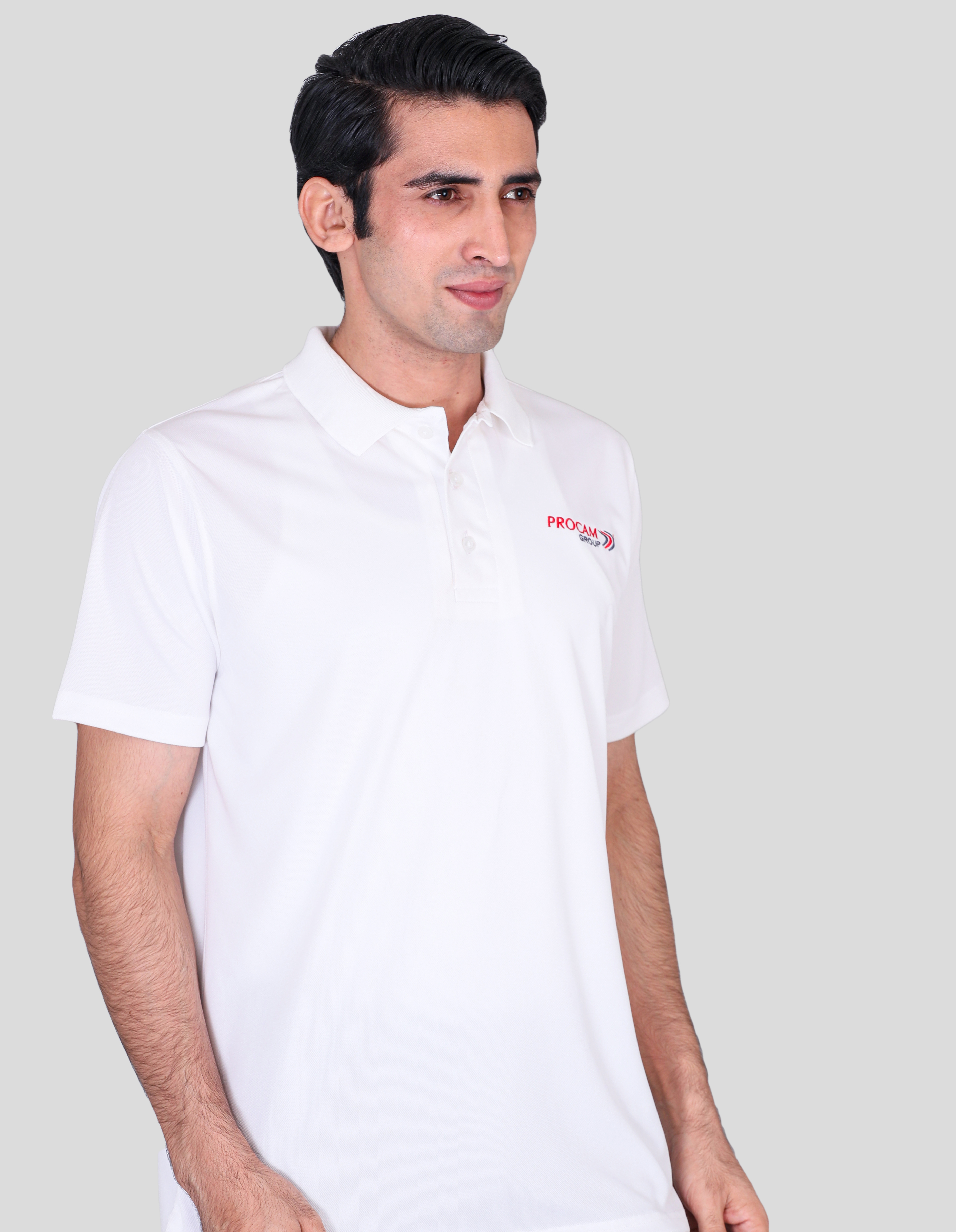 embroidered logo polo shirts